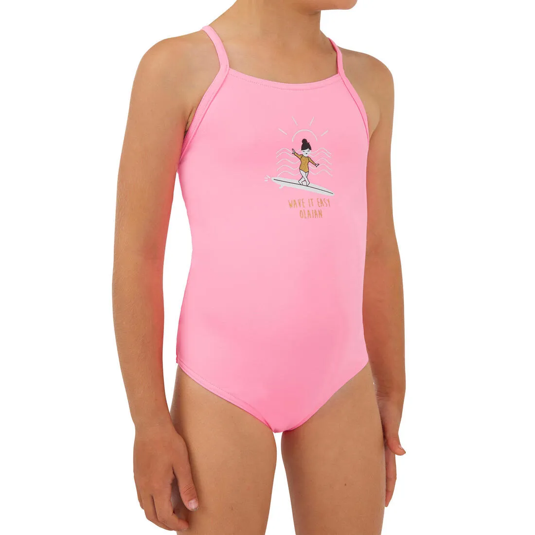 1-piece swimsuit HANALEI 100 - NEON