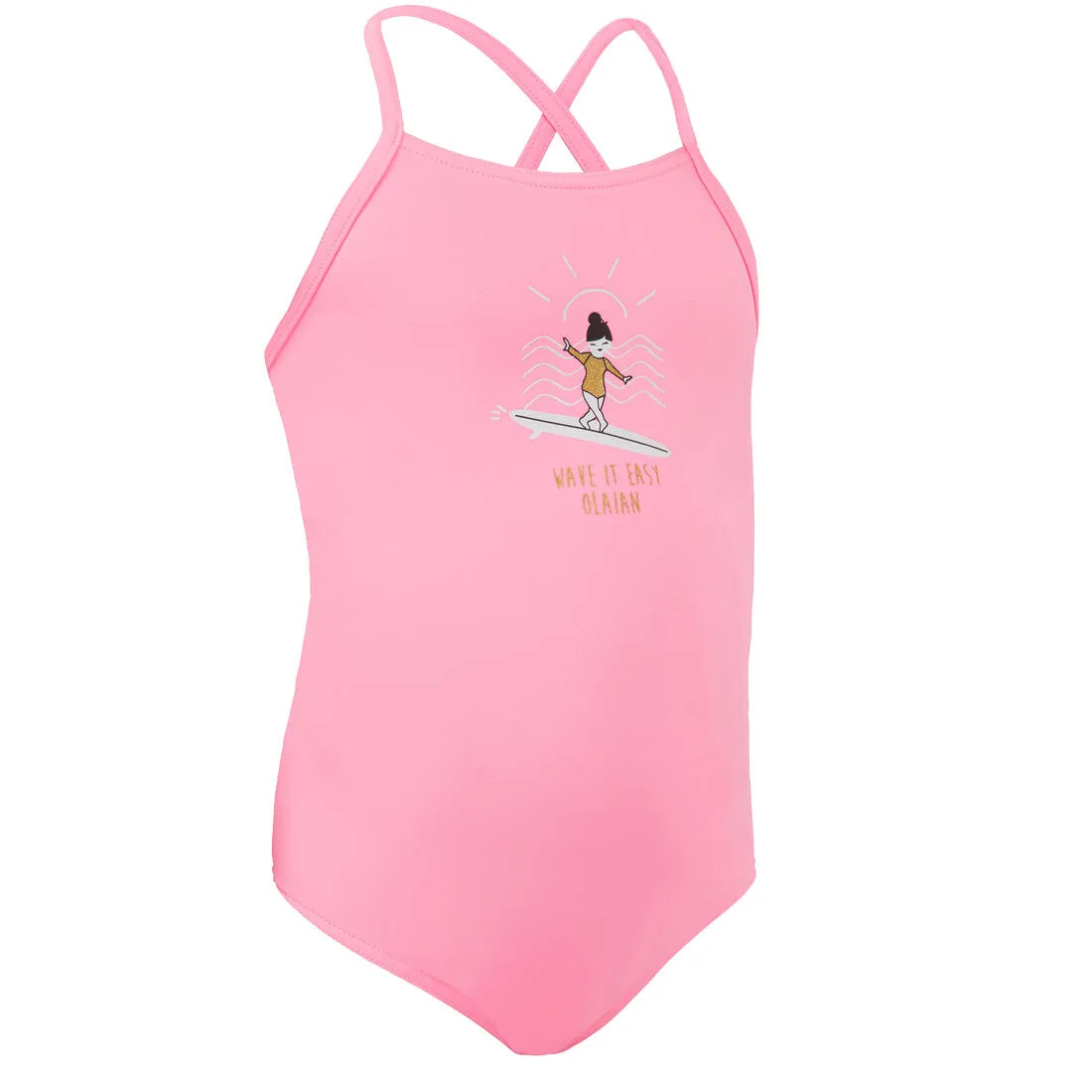 1-piece swimsuit HANALEI 100 - NEON