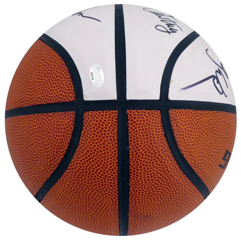 1978-79 NBA CHAMP SUPERSONICS AUTOGRAPHED BASKETBALL 9 SIGS WILKENS MCS 145851