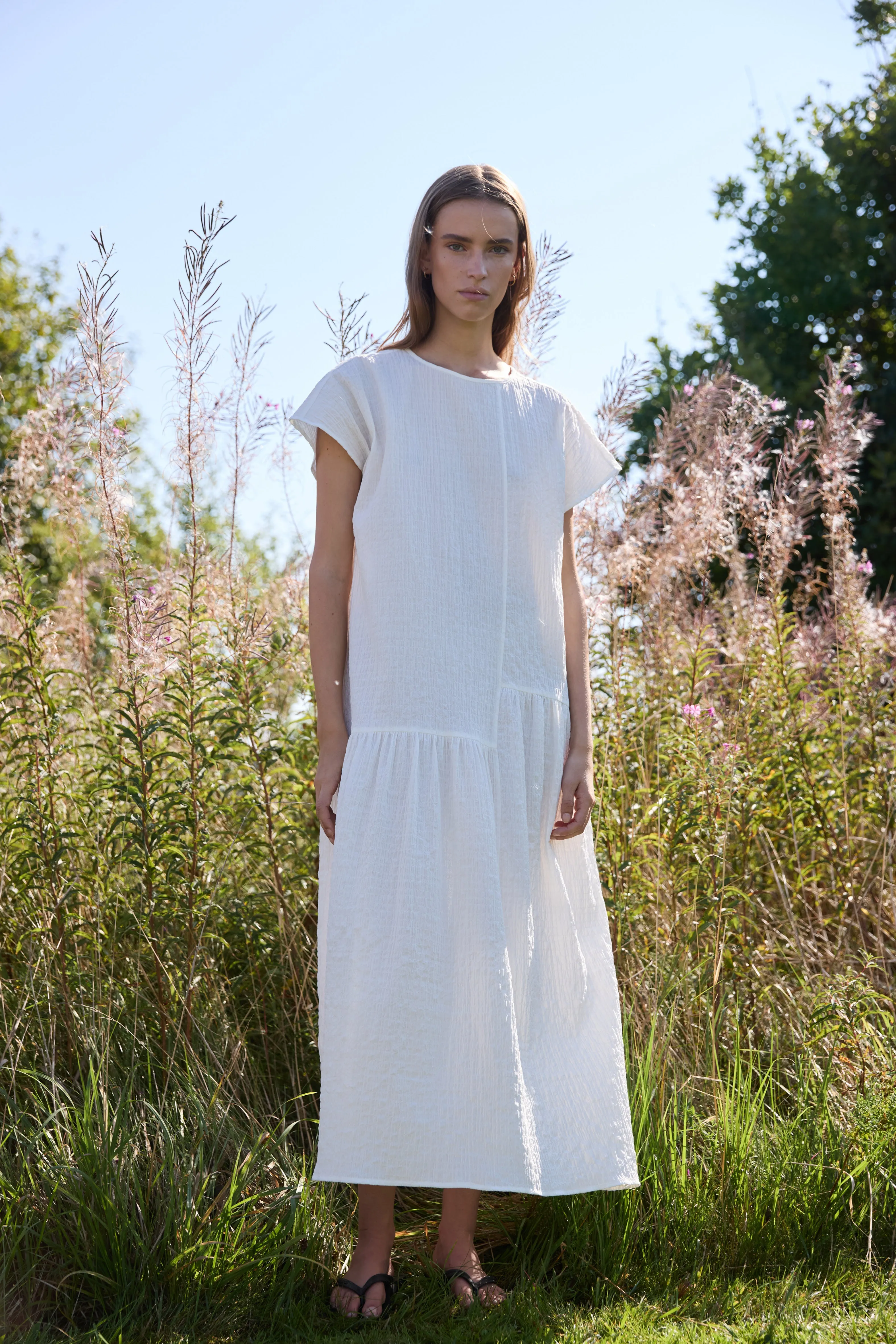 431HMVerdani kjole - White