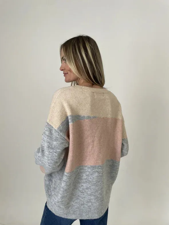 Abstract Crewneck Sweater