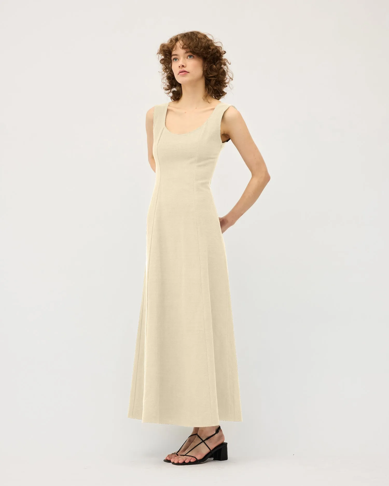 Ada Dress | Natural