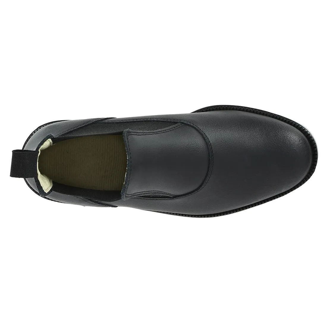 Adult Horse Riding Classic Leather Jodhpur Boots - Black