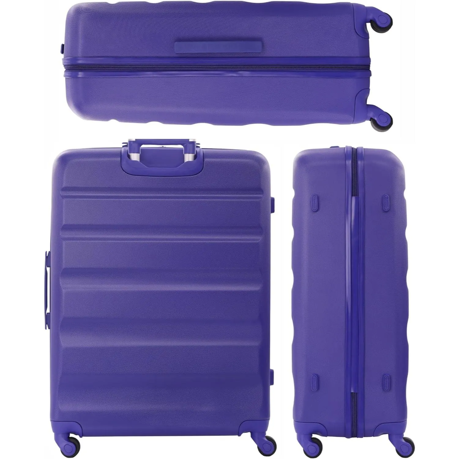 Aerolite Large 29" Large Lightweight Hard Shell Luggage Suitcase with 4 Spinner Wheels for 360 Degree Manoeuvrability, (79x58x31cm)