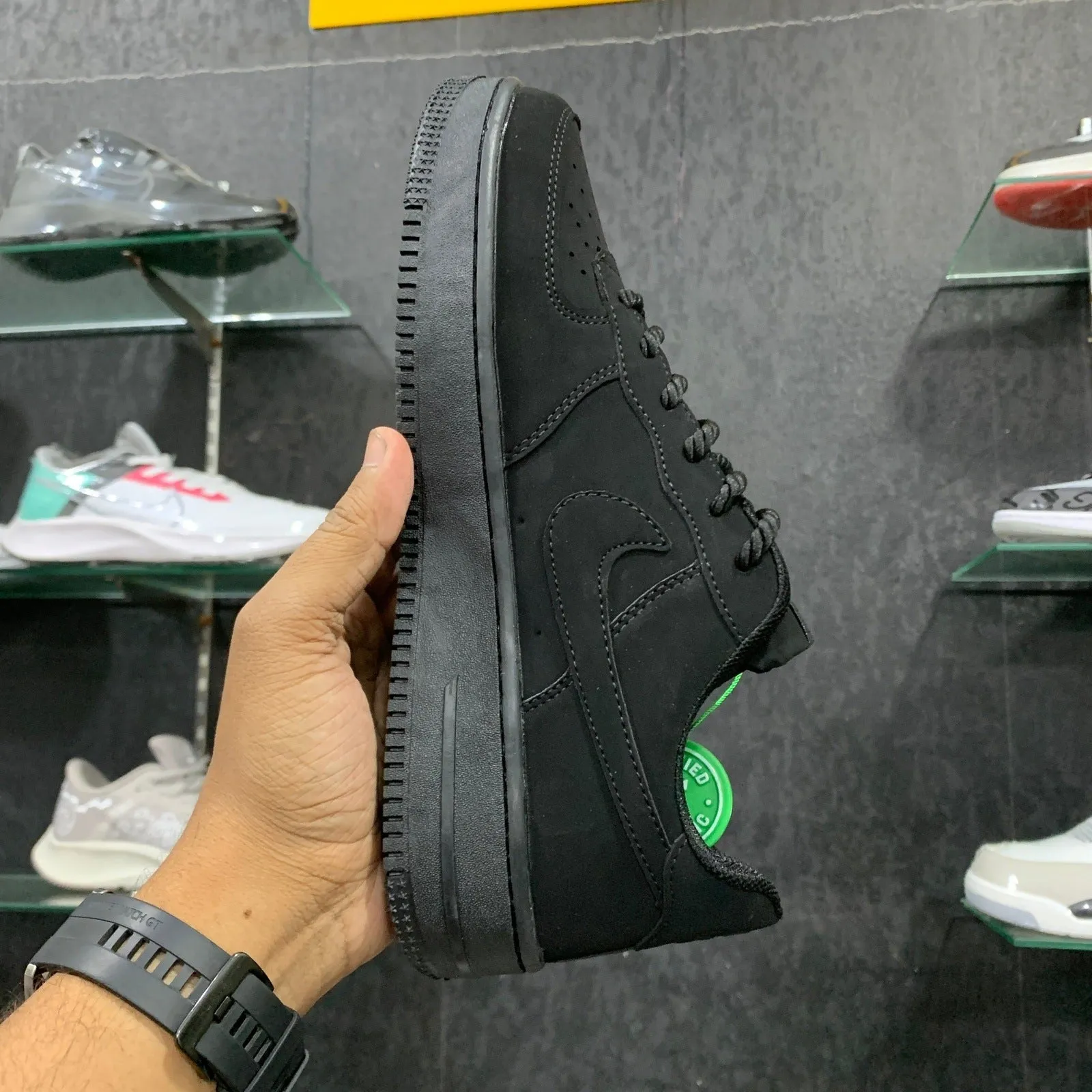AF 1 Rope Laces (All Black)