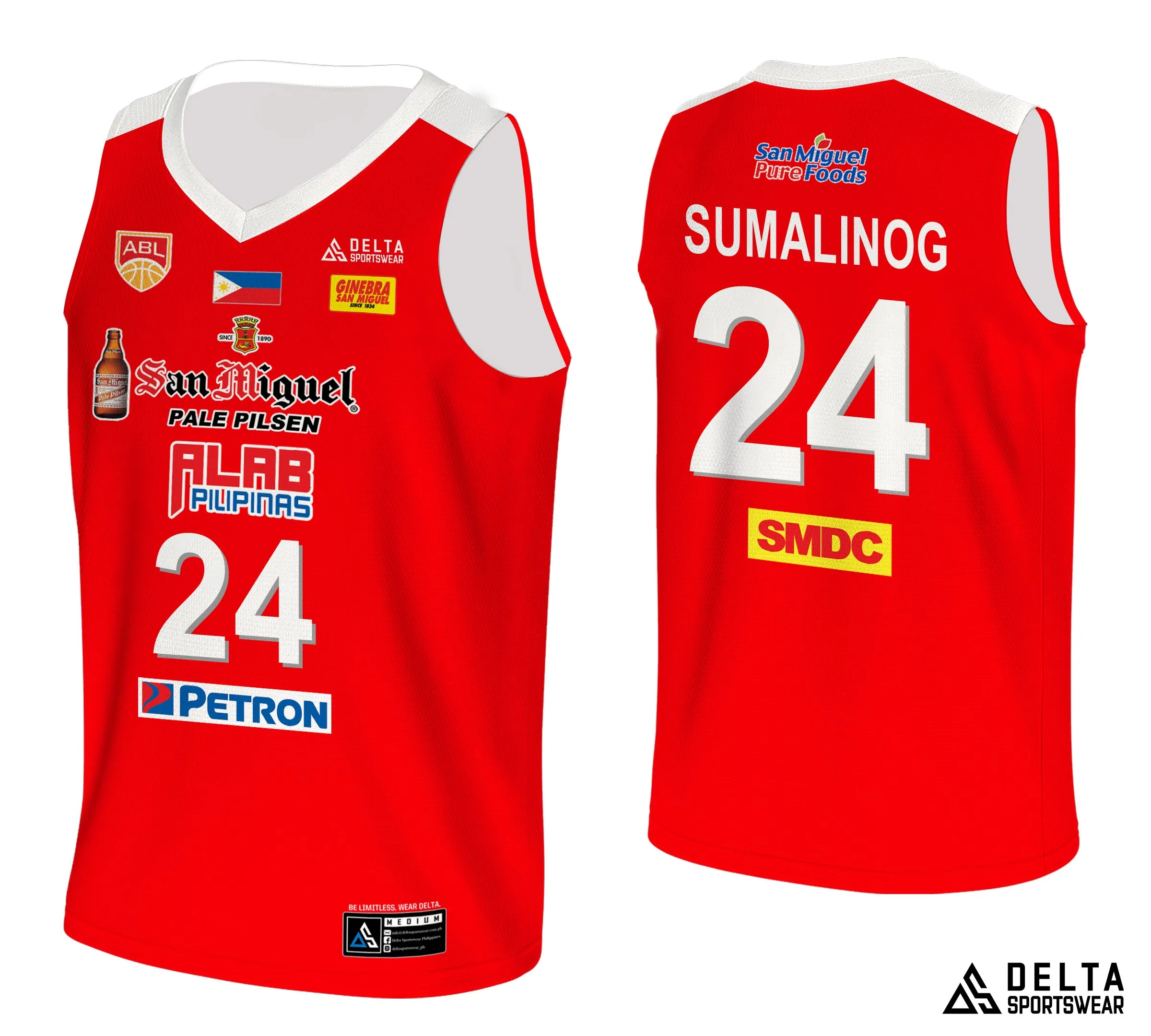 ALAB Pilipinas Christopher Oping Sumalinog 2019 Jersey (ABL)