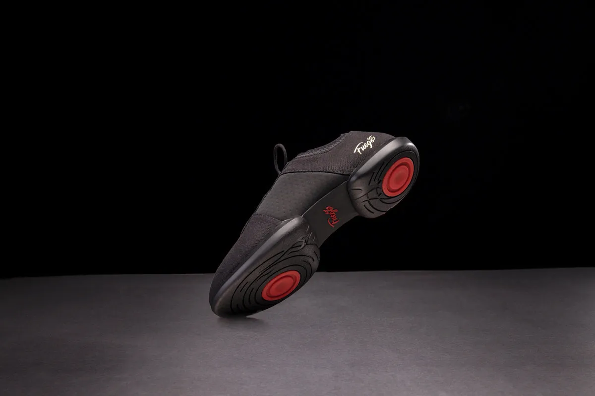 All Black Split Sole | Fuego Shoes