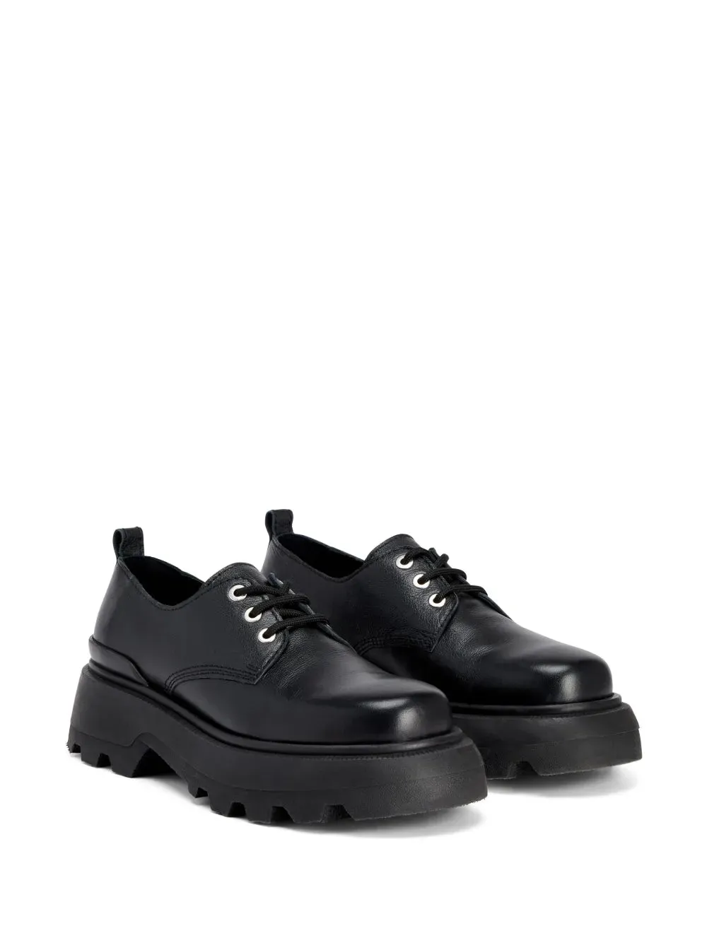 AMI Paris lace-up leather loafers