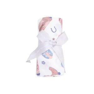 Angel Dear Muslin Swaddle Blanket - Cowgirl Boots