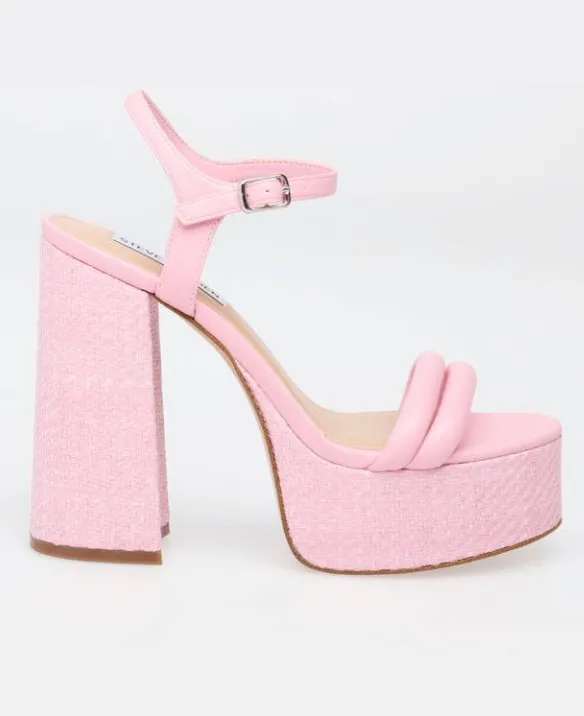 Ankle Strap Platform Block Heel