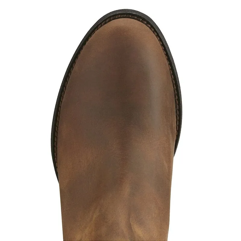 Ariat Mens Acton Boots Distressed Brown