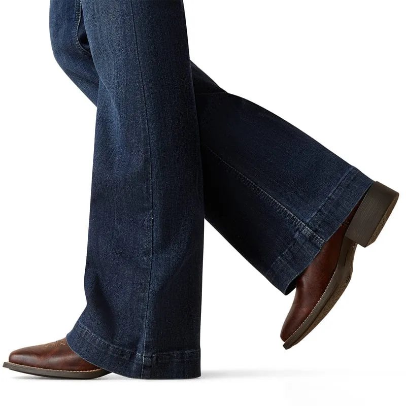 Ariat Trousers Womens Mid Rise Angela Midnight