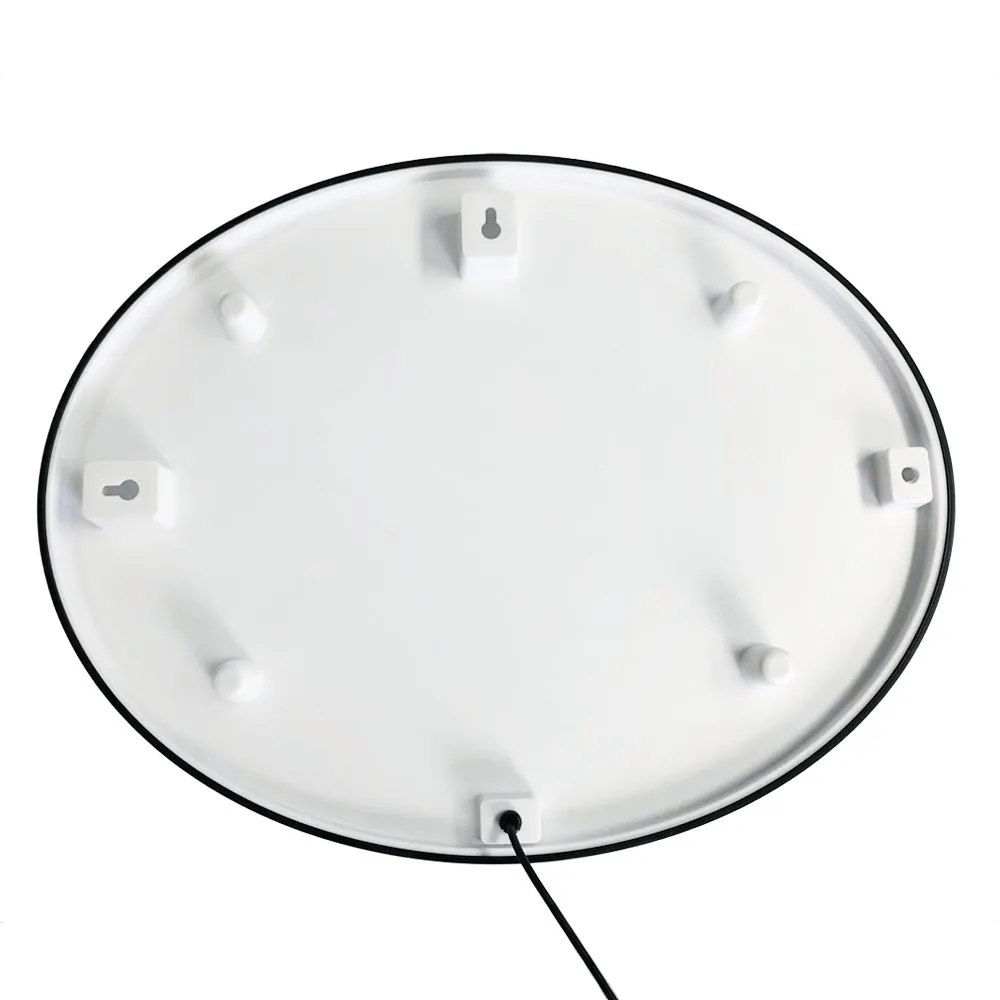 Arkansas Razorbacks: Hardwood - Oval Slimline Lighted Wall Sign