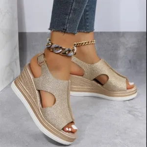 Ava - Trendy Summer Sleehak Sandals