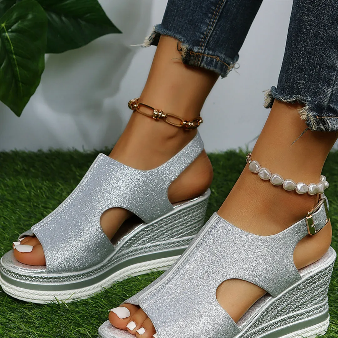 Ava - Trendy Summer Sleehak Sandals