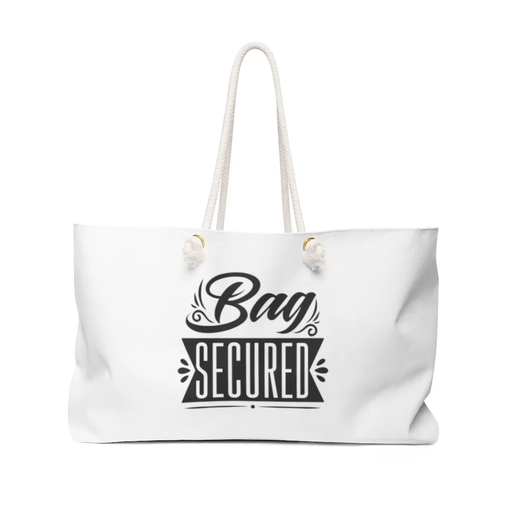 Bag Secured Weekender Bag