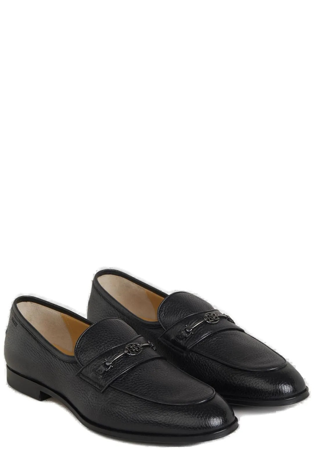 Bally Weram Logo Plaque Loafers
