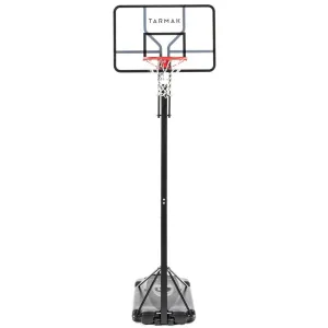 Basketball Hoop By Tarmak - 2.40m to 3.05m With Easy Adjustment