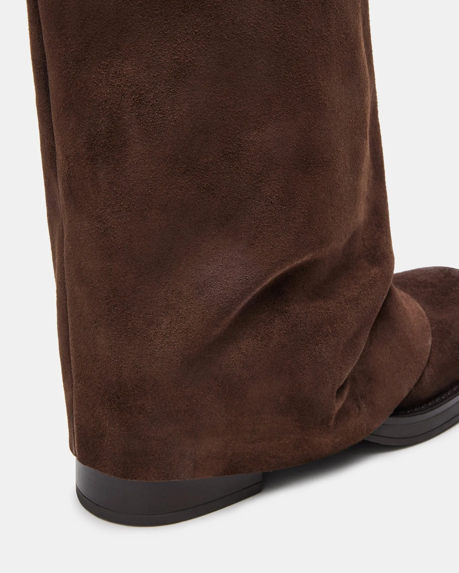 BENTON BROWN SUEDE