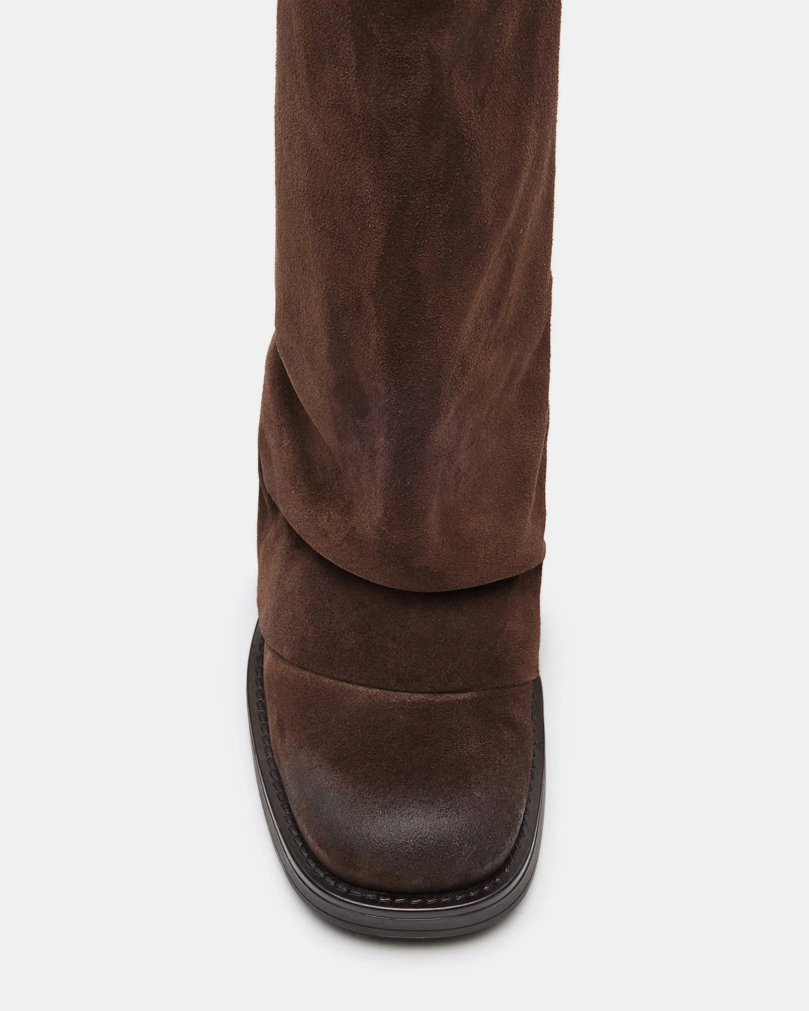 BENTON BROWN SUEDE