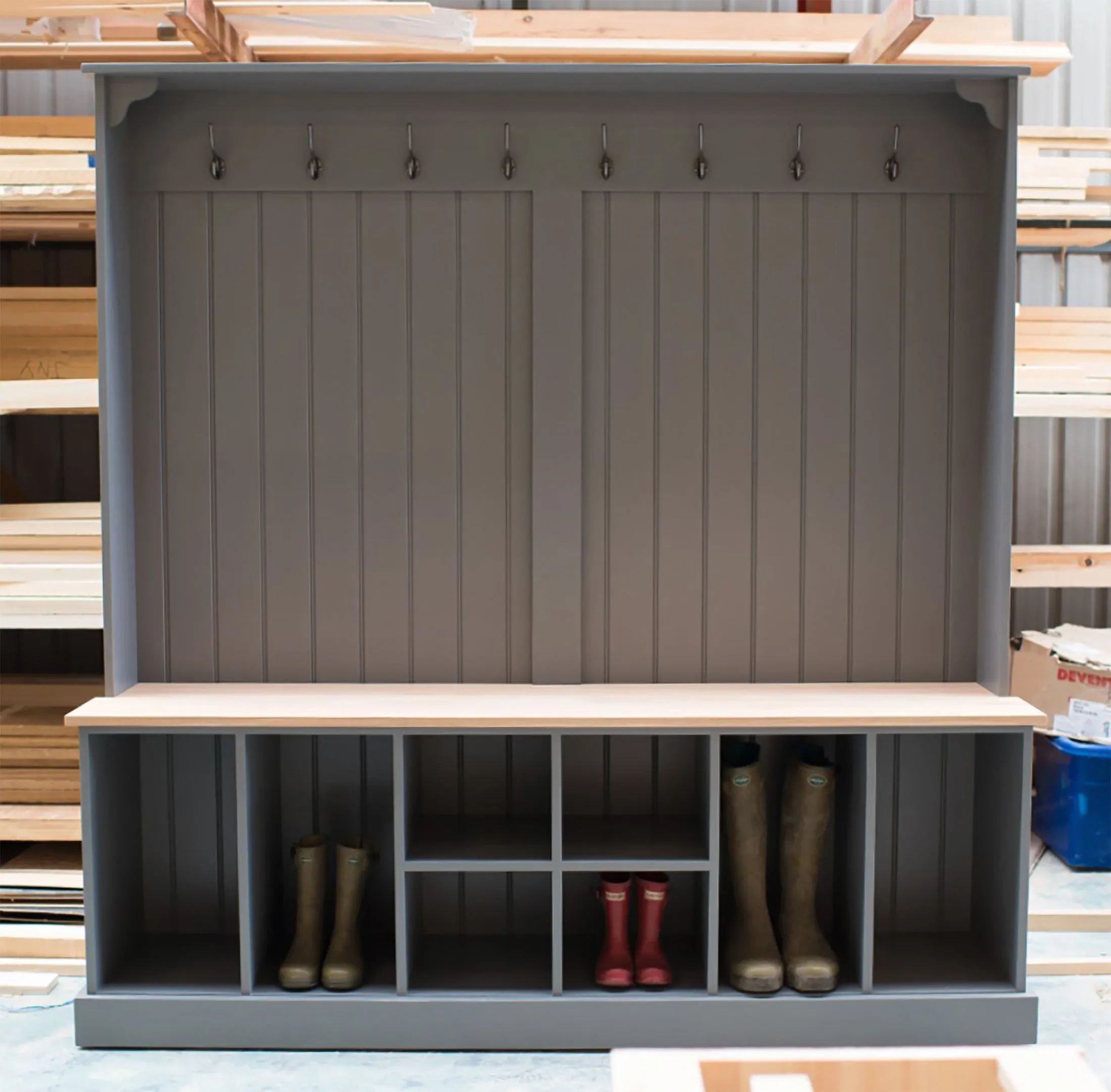 Boot Room Storage Bench