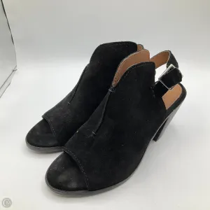 Boots Ankle Heels By Frye In Black, Size: 10