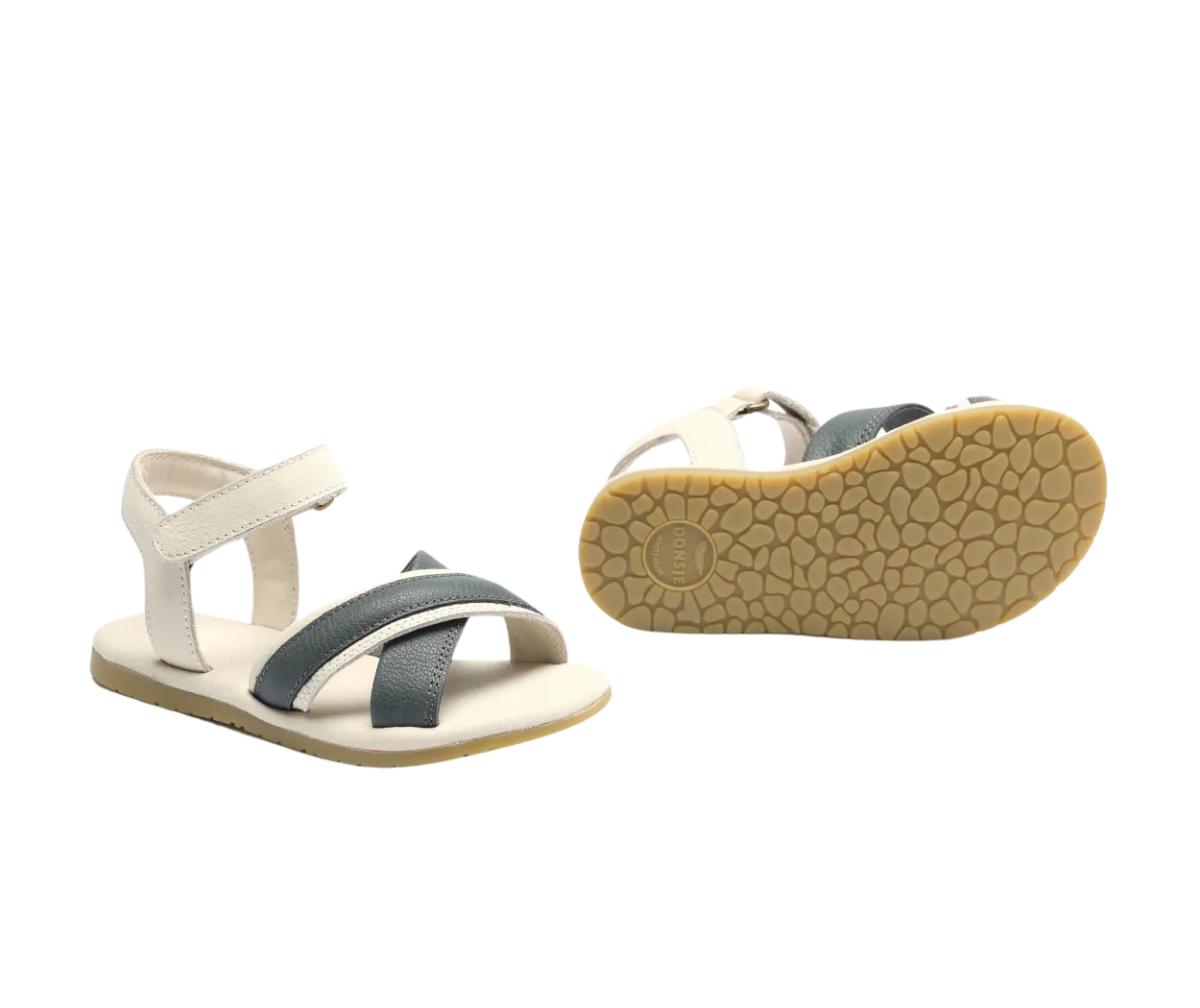 Borian Sandals | Cream Leather