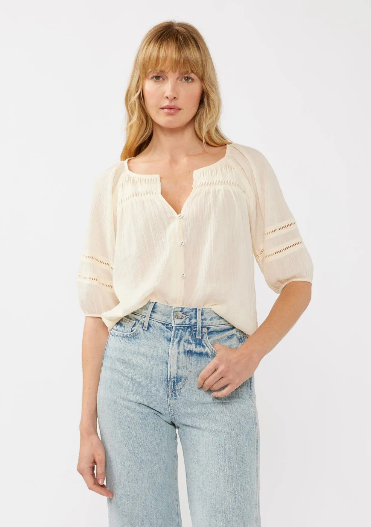 Bright Days Puff Sleeve Top