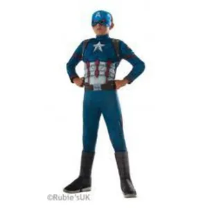 Captain America Cw Deluxe Costume Size M