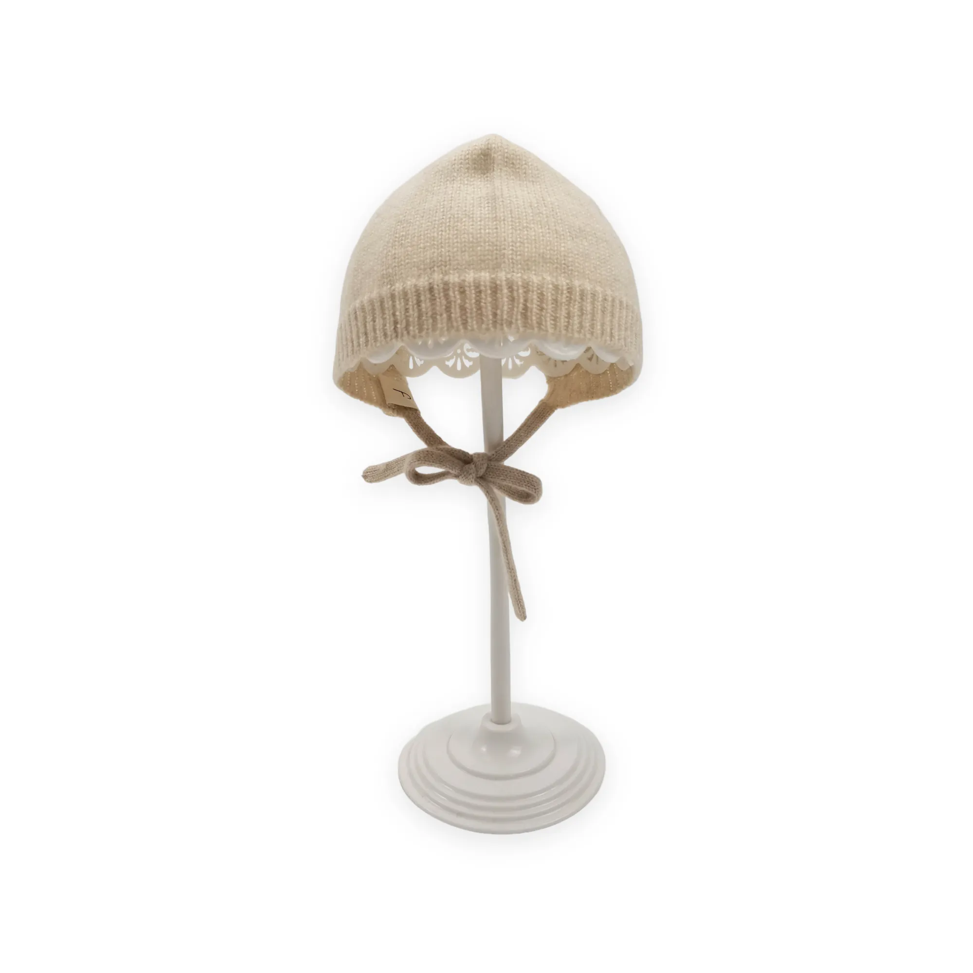 Cashmere Bonnet & Boots Gift Set Apricot