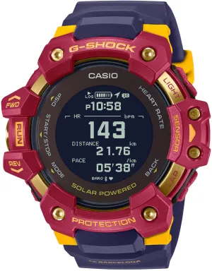 Casio G-Shock G-Squad X FC Barcelona 2022 Collaboration GBD-H1000BAR-4