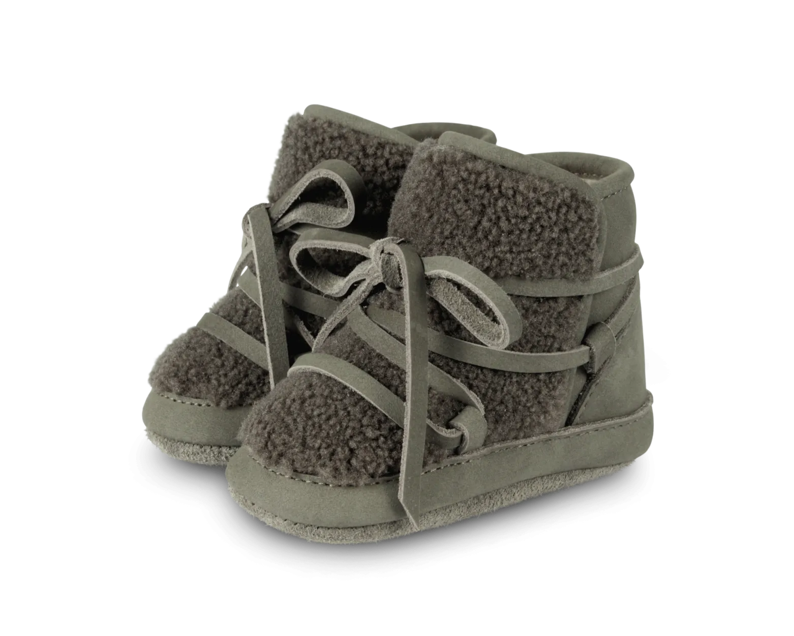Cassi Booties | Stone Nubuck