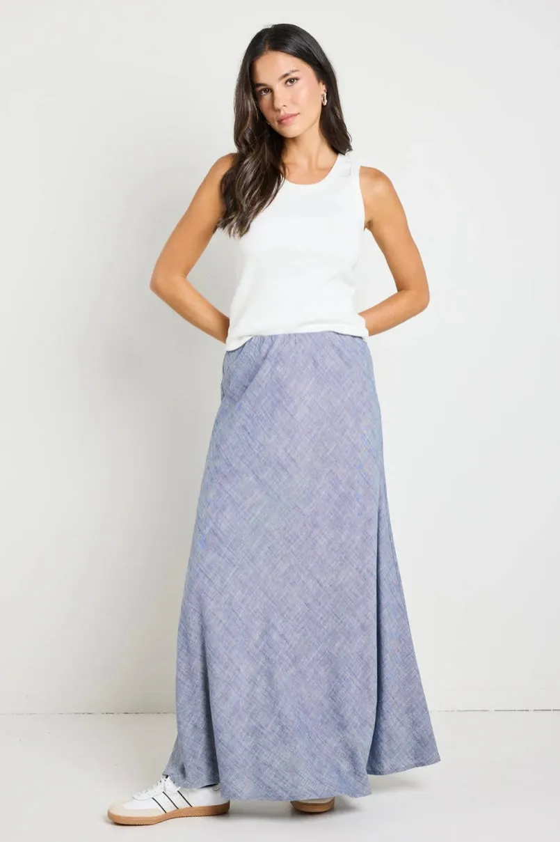Chambray Floaty Skirt