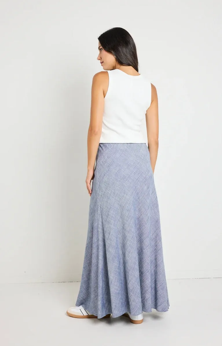 Chambray Floaty Skirt