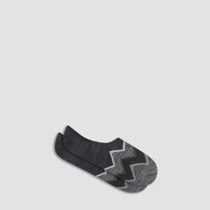 Chevron No-Show Socks