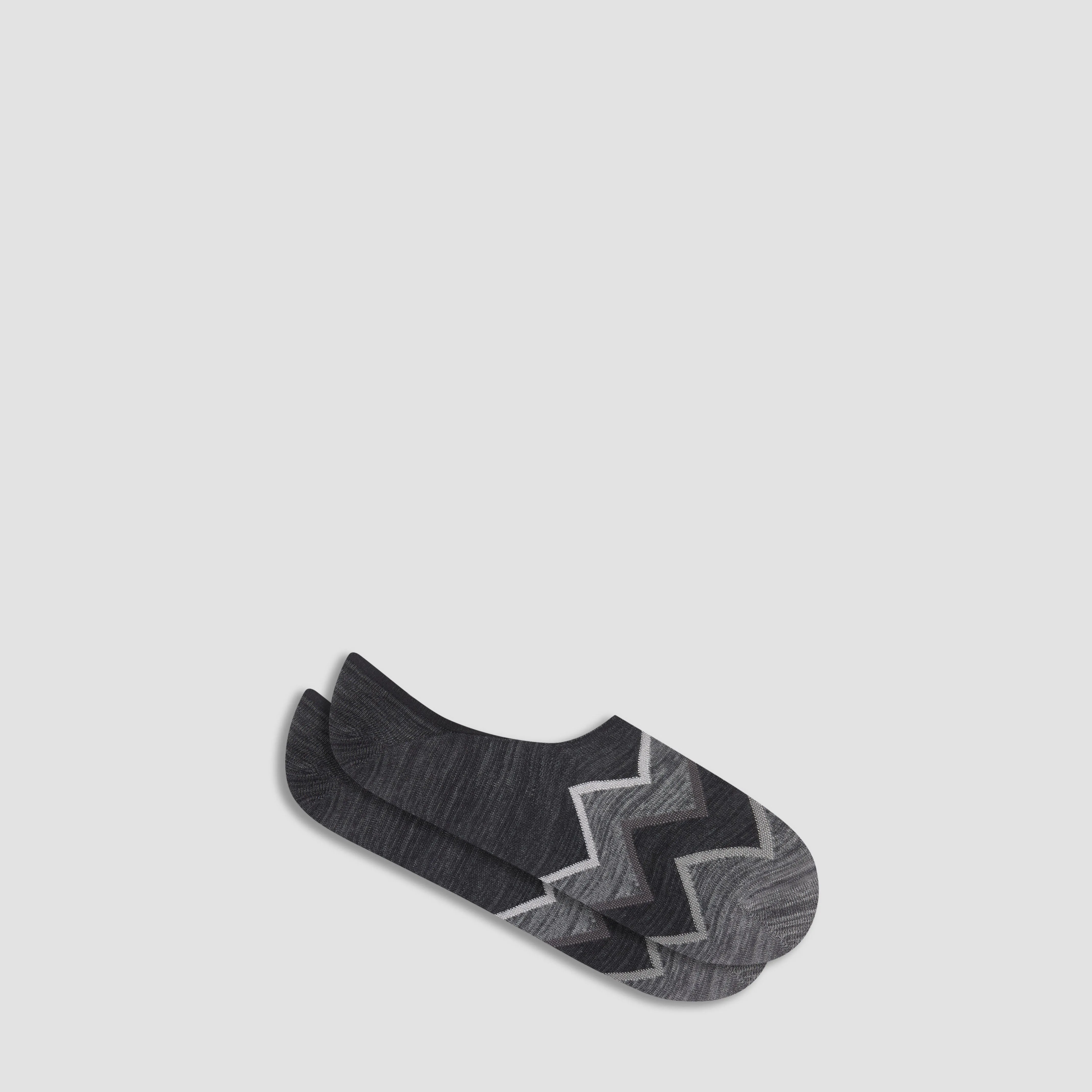 Chevron No-Show Socks