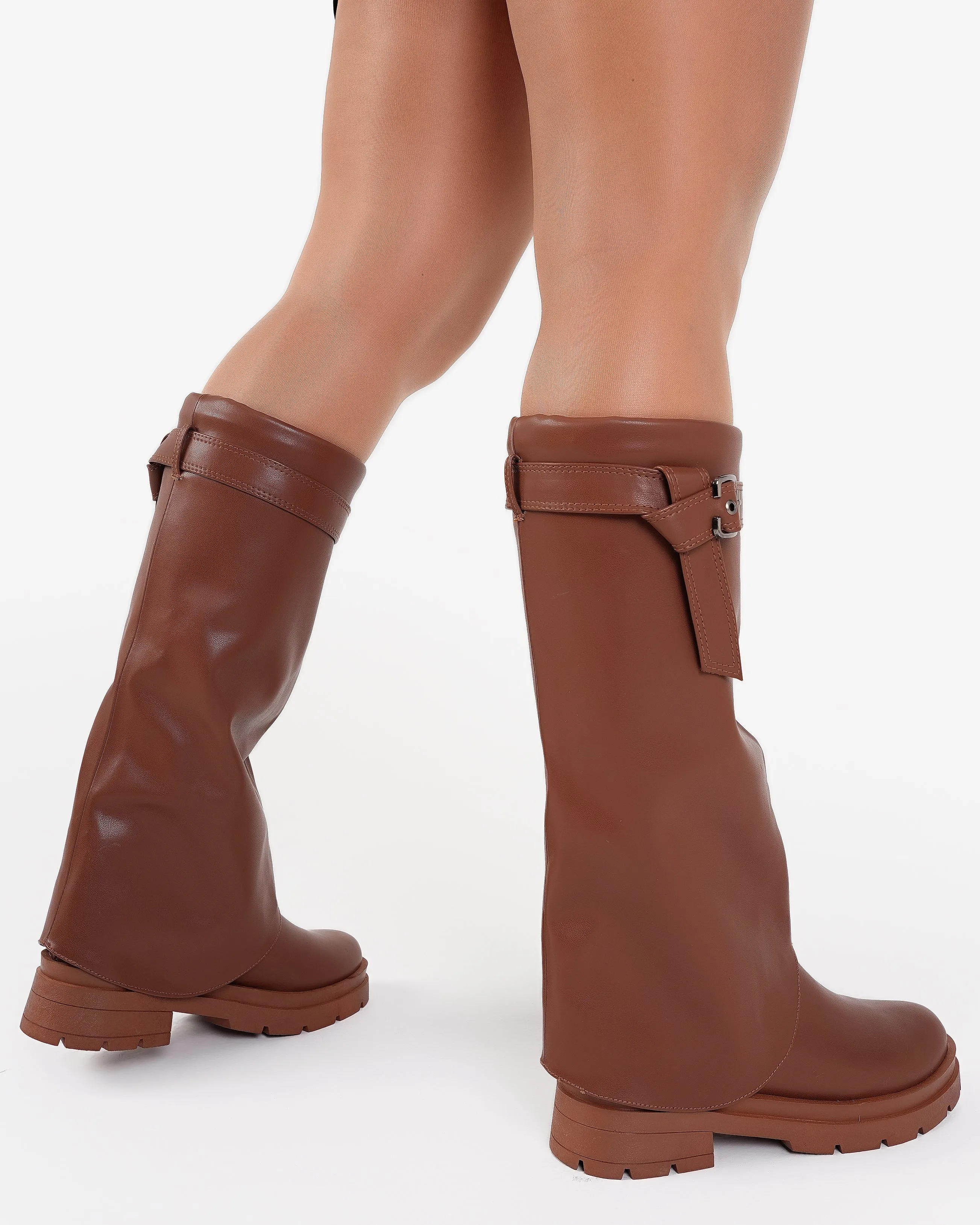 Classic Buckle Boots