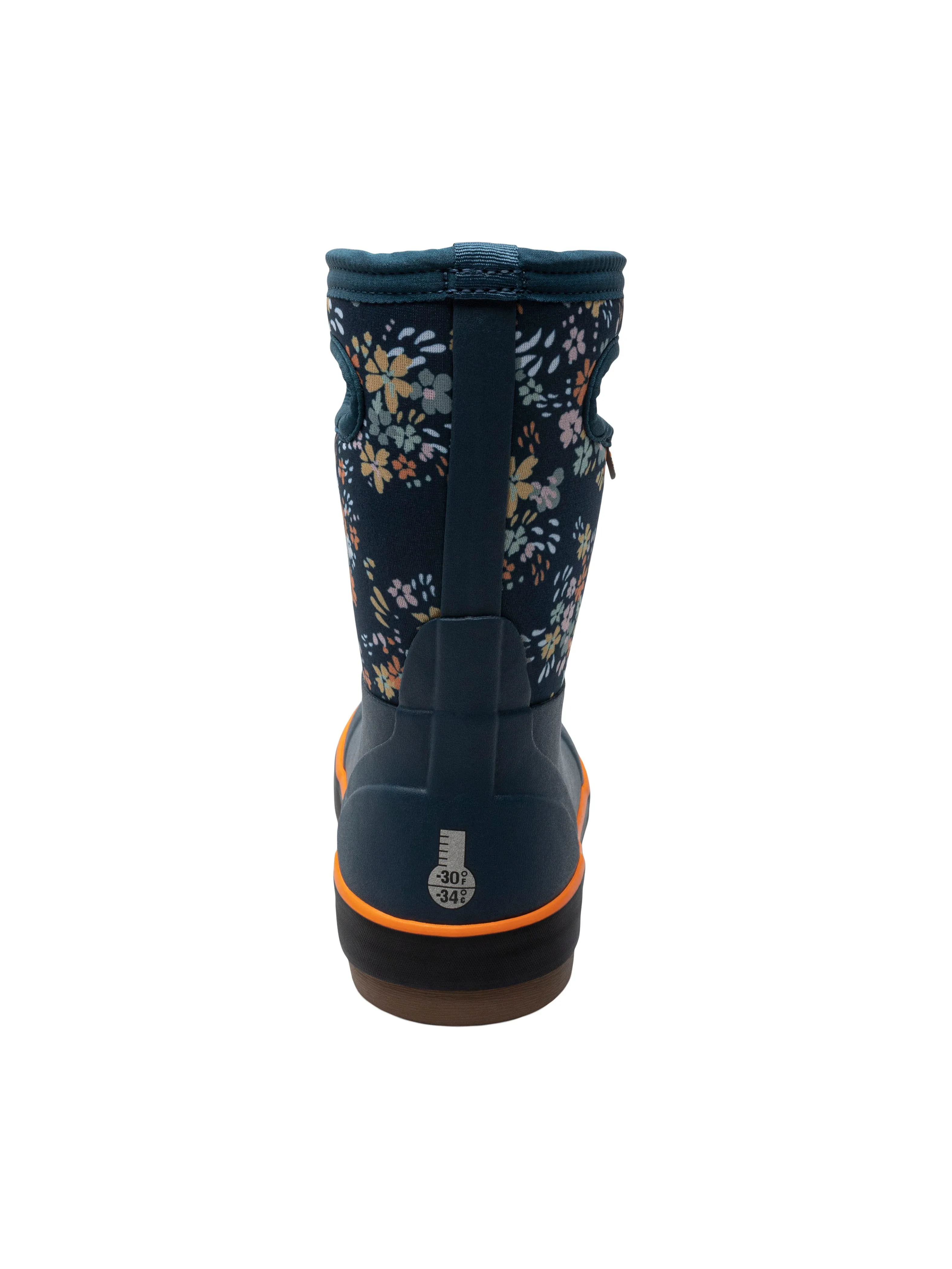 Classic Indigo Floral Bogs