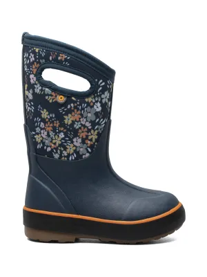 Classic Indigo Floral Bogs