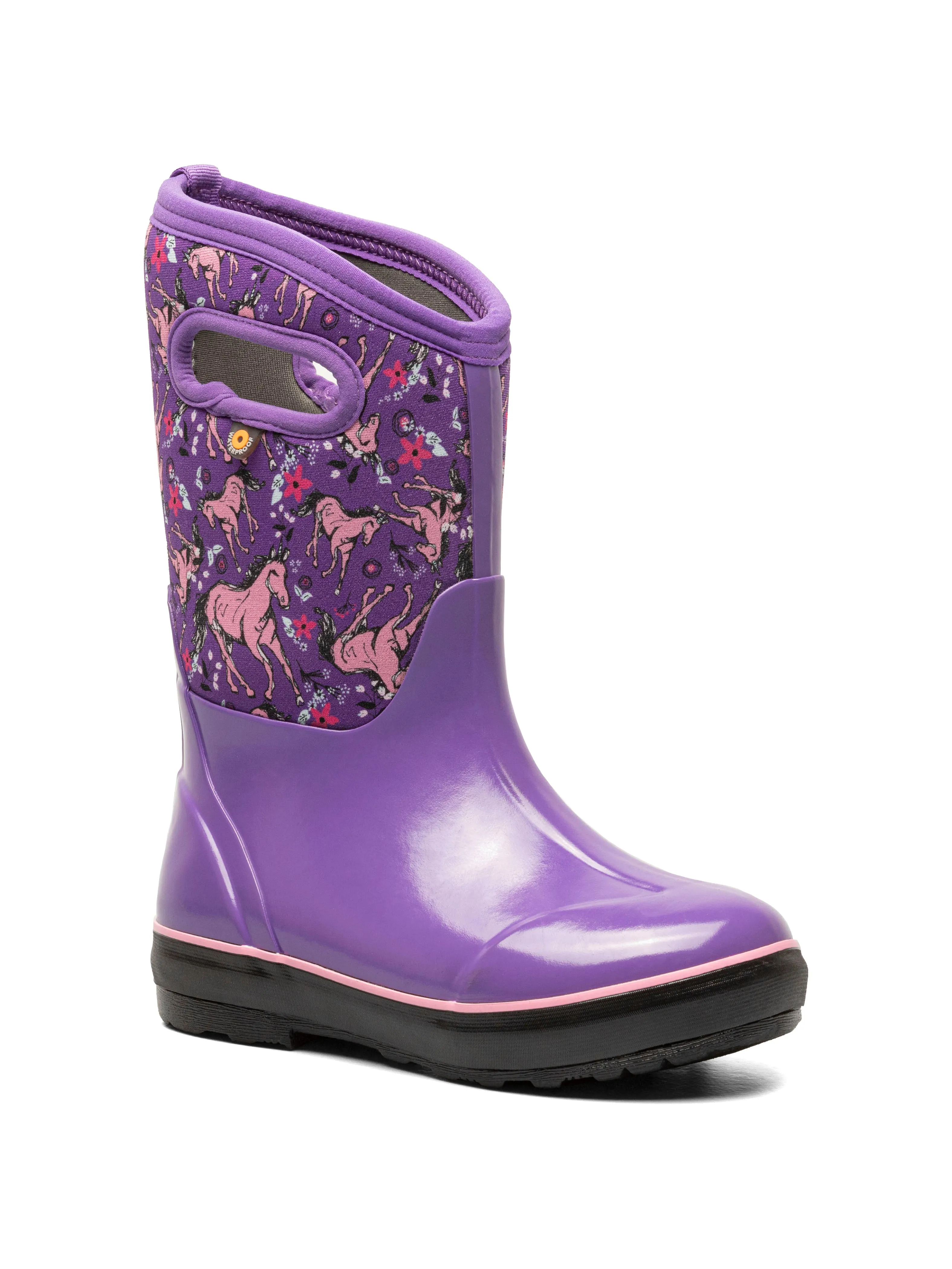 Classic Violet Unicorn Bogs