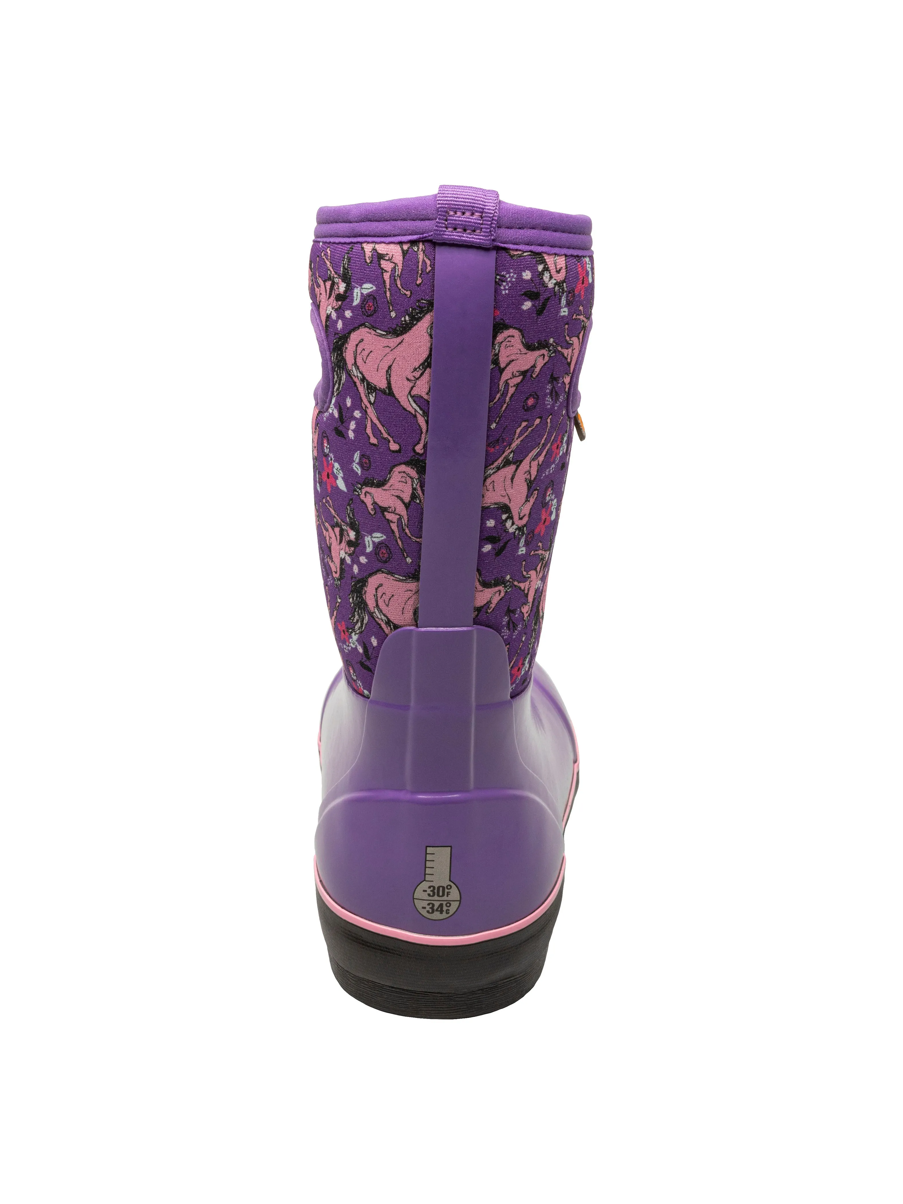 Classic Violet Unicorn Bogs