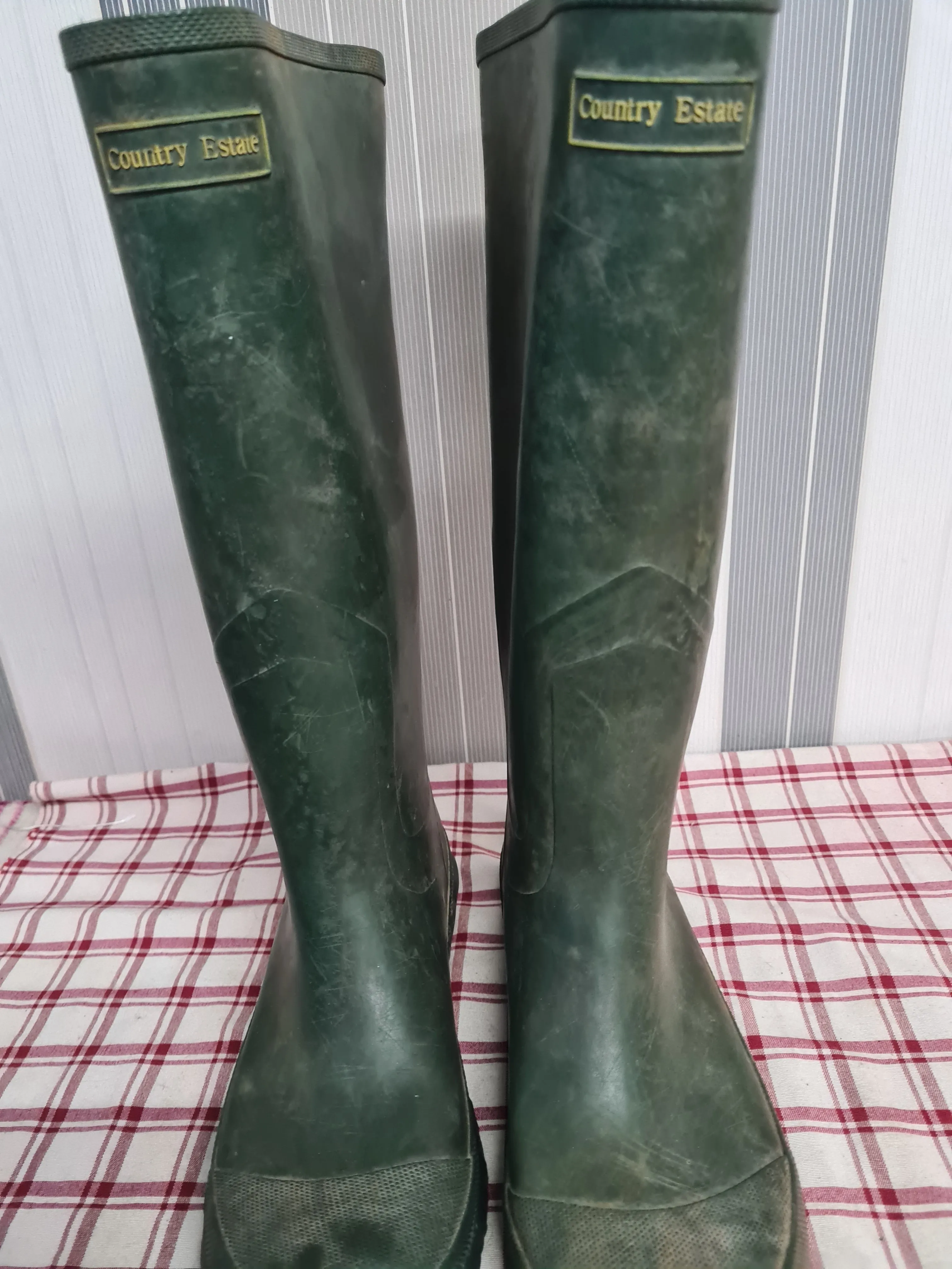 Country Estate Green Size 8 wellingtons FREE POSTAGE 🟢