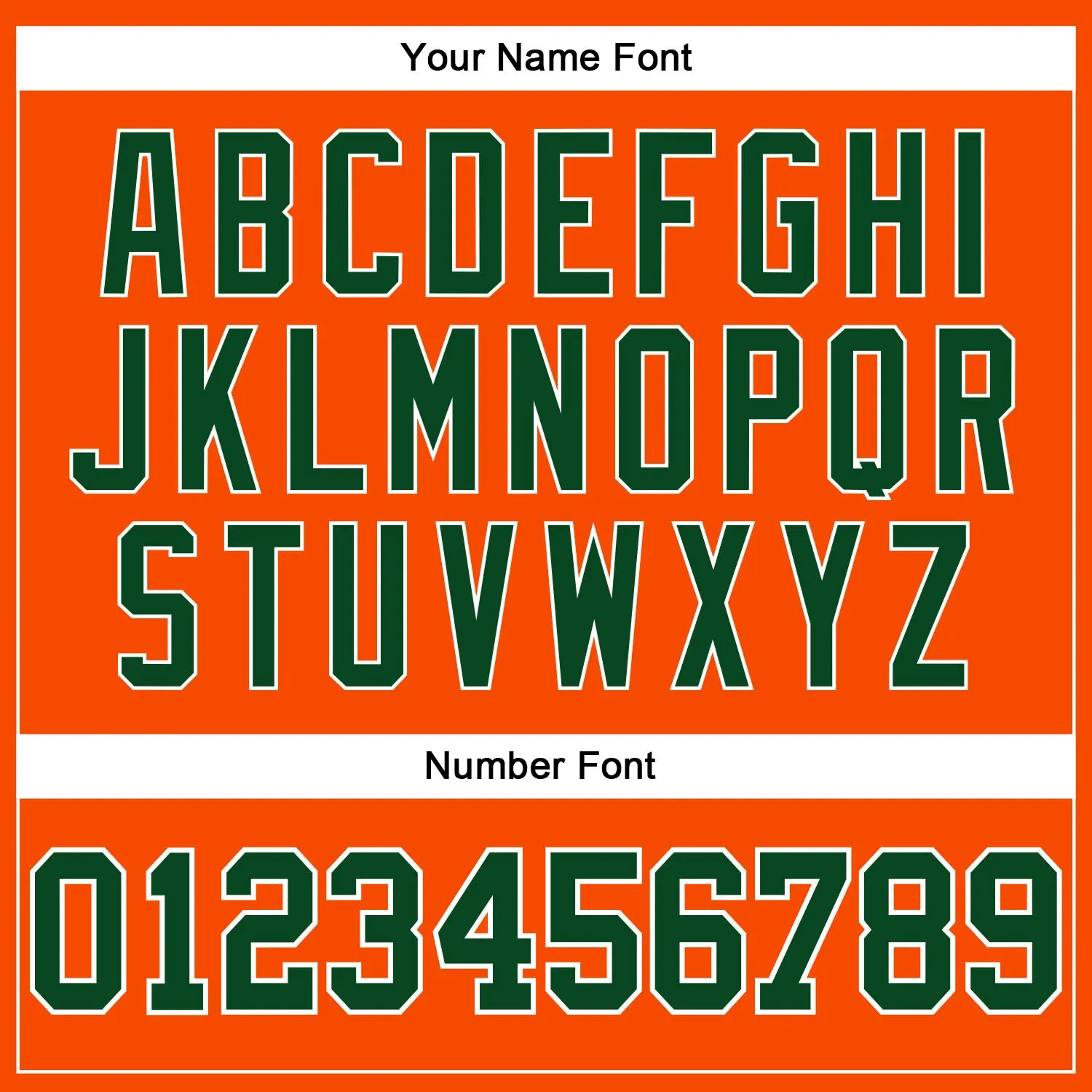 Custom Orange Green-White Authentic Throwback Basketball Jersey