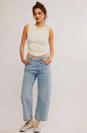 Deep Trance Dropped Boyfriend Jeans