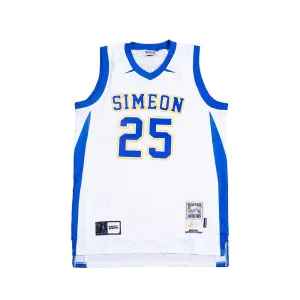 DERRICK ROSE HIGH SCHOOL BASKETBALL JERSEY (WHITE)