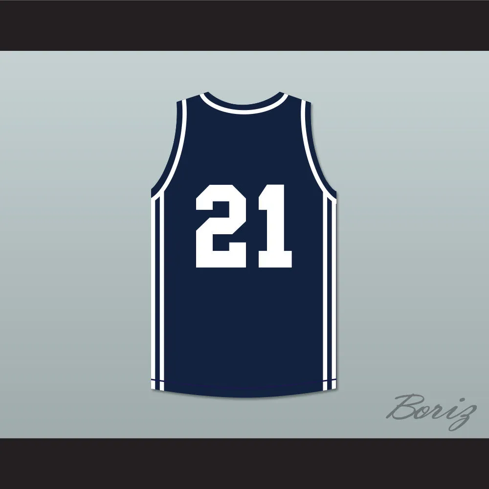 Dominique Wilkins 21 Washington High School Pam-Pack Basketball Jersey
