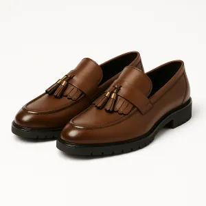 Domoir | Elegant Leather Oxford Loafers