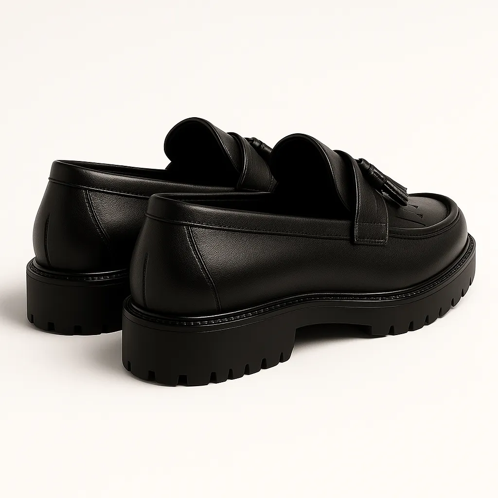 Domoir | Elegant Leather Oxford Loafers