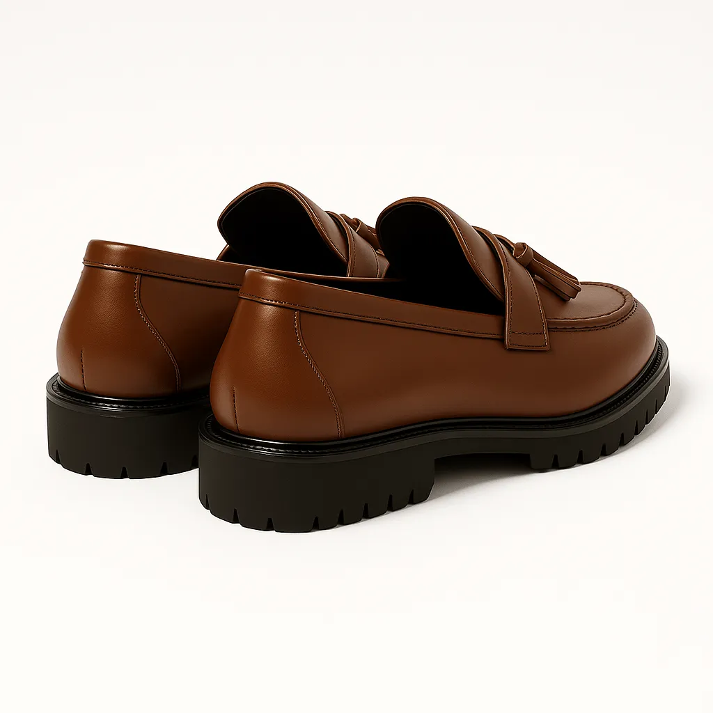 Domoir | Elegant Leather Oxford Loafers
