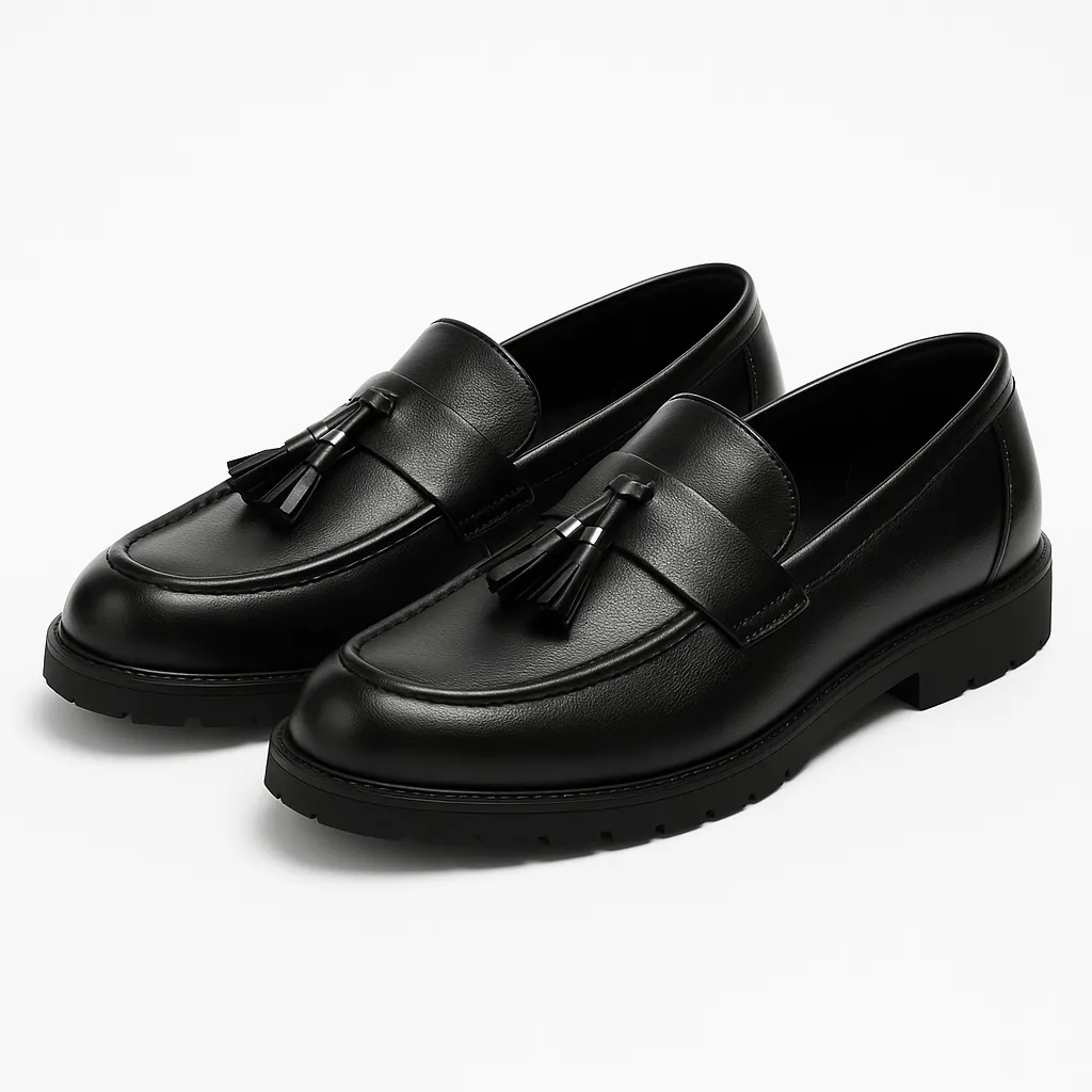 Domoir | Elegant Leather Oxford Loafers